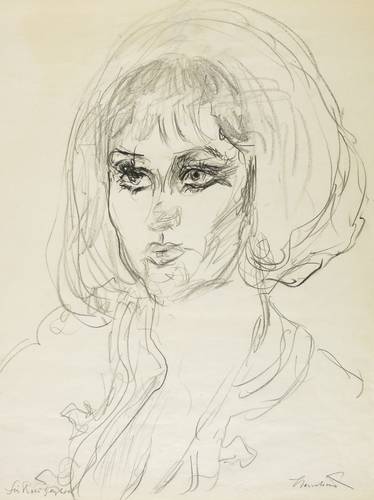 Hassebrauk, Ernst -  -  - Bildnis Rosemarie Böttger (I)