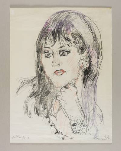 Hassebrauk, Ernst -  -  - Bildnis Rosemarie Böttger (II)