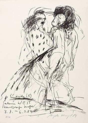 Hampel, Angela - Plakat Galerie West Dresden - Plakat Galerie West Dresden - Einblicke