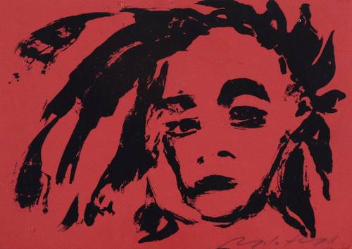 Hampel, Angela -  -  - Ohne Titel (Kopf)