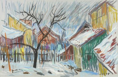 Haselhuhn, Werner -  -  - Gärten im Winter