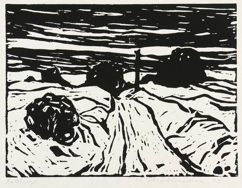 Haselhuhn, Werner - Feldwege - Feldwege - Aufziehende Wolken