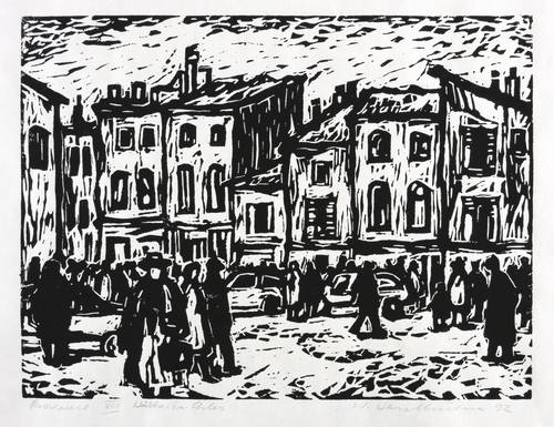 Haselhuhn, Werner - Provence - Provence - Häuser in Arles