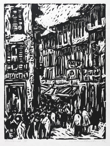 Haselhuhn, Werner - Provence - Provence - Strassenszene