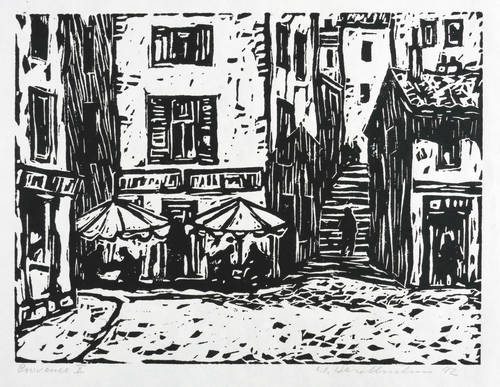 Haselhuhn, Werner - Provence - Provence - Kleiner Platz