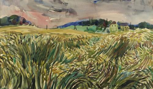 Haselhuhn, Werner -  -  - Lagerndes Korn