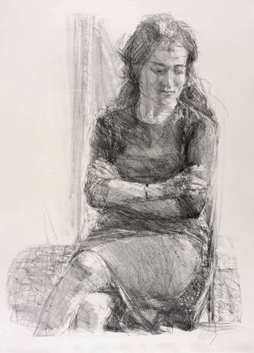 Heisig, Bernhard -  -  - Bildnis Ewgenie Walther