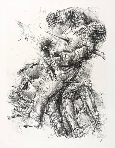 Heisig, Bernhard -  -  - Ritter und Bauer (Zum Deutschen Bauernkrieg)