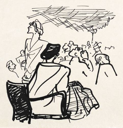 Hegenbarth, Josef -  -  - Gartenlokal