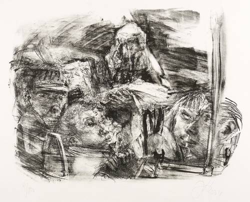 Heisig, Johannes -  -  - In der Straßenbahn