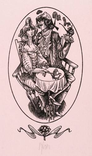 Hirsch, Karl-Georg - Liebespaare - Liebespaare - Tisch für zwei