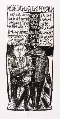 Hirsch, Karl-Georg - Dreigroschenoper (Bertolt Brecht) - Dreigroschenoper (Bertolt Brecht) - Morgenchoral des Peachum