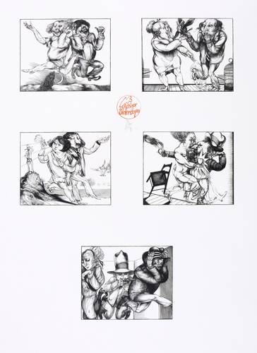 Hirsch, Hans-Georg - Leipziger Bilderbogen - Leipziger Bilderbogen - Szenen einer Ehe