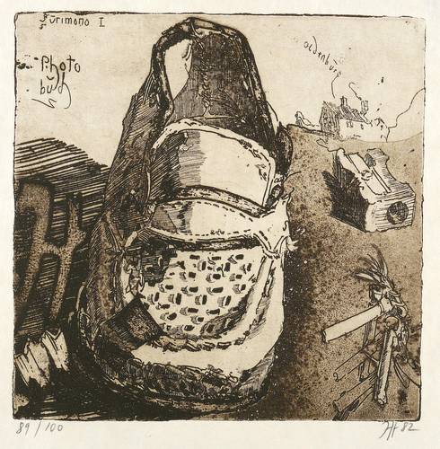 Janssen, Horst -  -  - Surimono I (Photobuch)