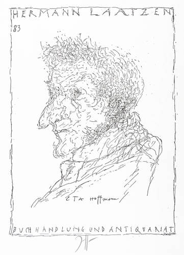 Janssen, Horst - Dichterköpfe - Dichterköpfe - E.T.A. Hoffmann