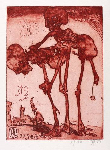 Janssen, Horst - Pfänderspiel - Pfänderspiel - Lirum larum