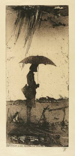 Janssen, Horst -  -  - Annettchen in der Haseldorfer Marsch