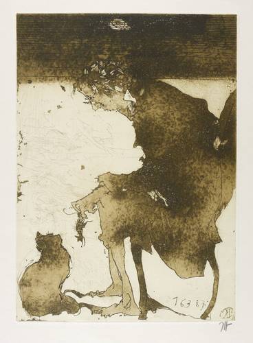 Janssen, Horst -  -  - Morgen – Lydia