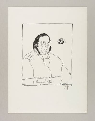 Janssen, Horst - Dichterköpfe - Dichterköpfe - Adalbert Stifter