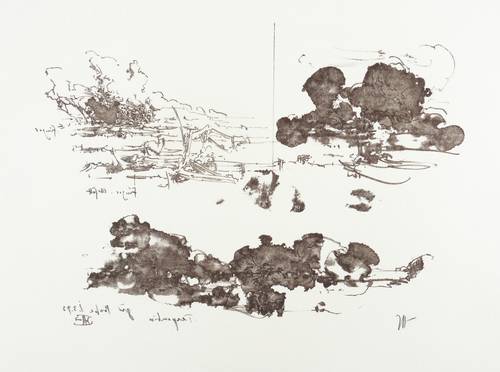 Janssen, Horst -  -  - Landschaft II