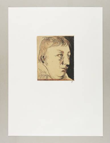Janssen, Horst - Neun Köpfe - Neun Köpfe - Friedrich Schlegel