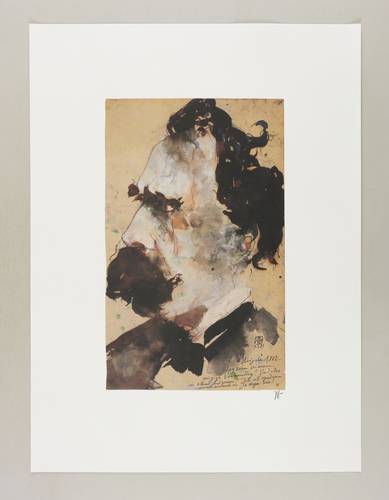 Janssen, Horst - Neun Köpfe - Neun Köpfe - Friedrich Nietzsche