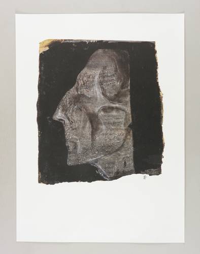 Janssen, Horst - Neun Köpfe - Neun Köpfe - Friedrich der Große (Totenmaske)