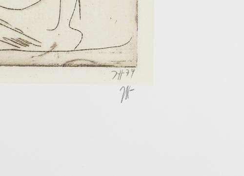 Janssen, Horst - Neun Köpfe - Neun Köpfe - Heinrich Heine
