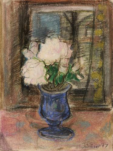 Jüchser, Hans -  -  - Stillleben mit Rosenzweig