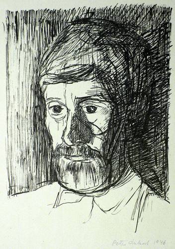 Luksch, Peter -  -  - Kopf eines Russen