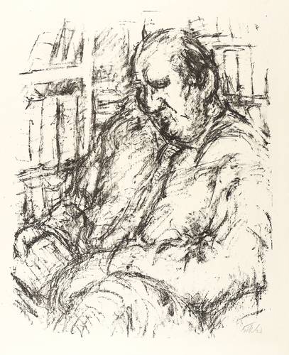 Böttcher, Manfred -  -  - Porträt Franz Fühmann