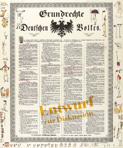 Butzmann, Manfred -  -  - Grundrechte des deutschen Volkes