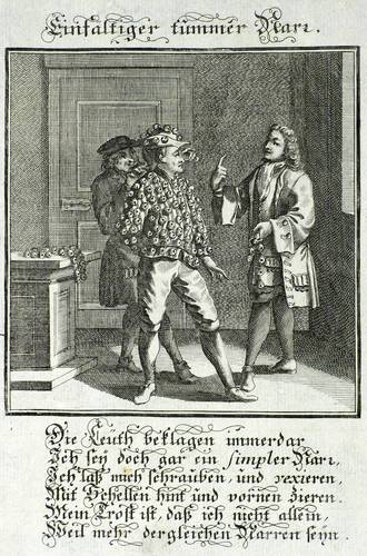 Weigel, Christoph - Hundert ausbündige Narren (Abraham a Sancta Clara) - Hundert ausbündige Narren (Abraham a Sancta Clara) - Einfältiger tummer Narr (Einfalt)