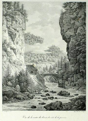 Delpech, François Séraphin - Saint-Pierre-de-Chartreuse - Saint-Pierre-de-Chartreuse - Grande Chartreuse / Vue da la sortie du désert, du côté de la paroisse