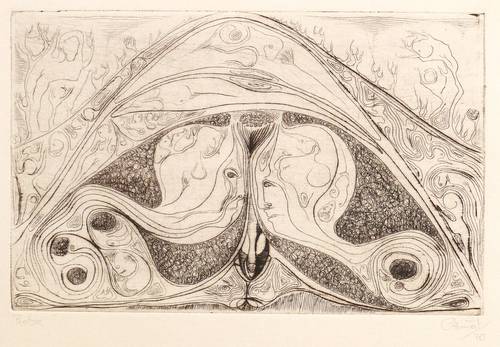 Huniat, Günther -  -  - Ohne Titel (Surreale Komposition)