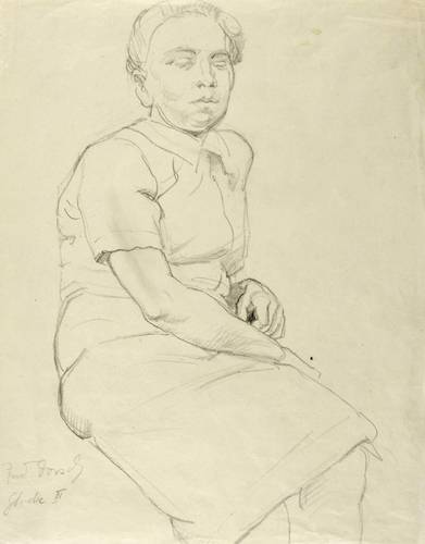 Dorsch, Ferdinand -  -  - Sitzende