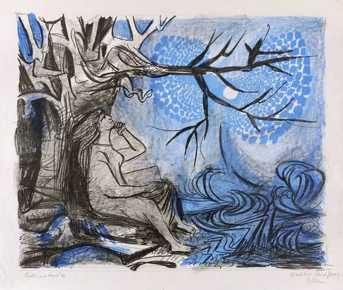 Graetz, Rene -  -  - Poetin und Mond