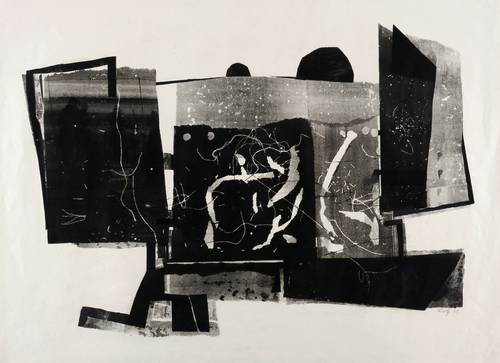 Wolff, Willy -  -  - Ohne Titel (Kleiner Flügelaltar)