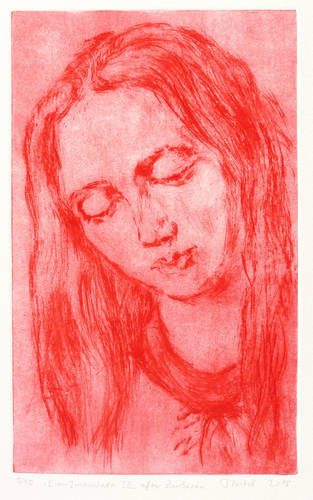 Trostel-Santander, Iris -  -  - (im-)maculata IX after Zurbarán