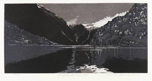 Werkmeister, Wolfgang -  -  - Fjordlandschaft VI