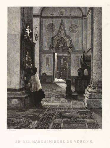 Schulz, Luois - Nach Richard von Hagn - Nach Richard von Hagn - In der Marcuskirche zu Venedig