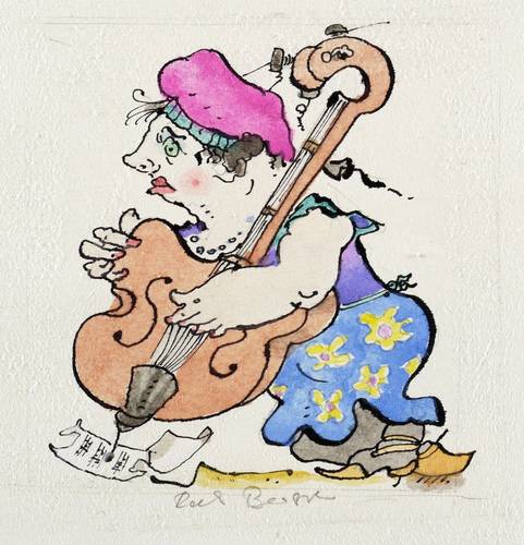 Bergner, Ralf -  -  - Kontrabassistin