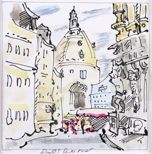 Bergner, Ralf -  -  - Neumarkt mit Frauenkirche (Dresden)