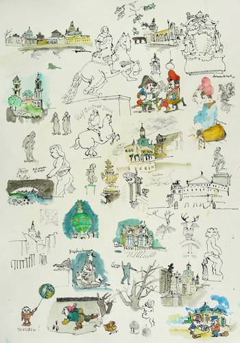 Bergner, Ralf -  -  - Dresden. Dies & das II