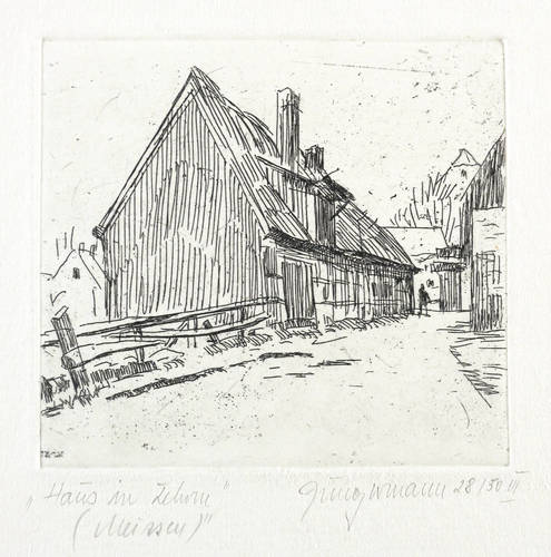 Jungermann, Ulrich -  -  - Haus in Zehren (Meissen)
