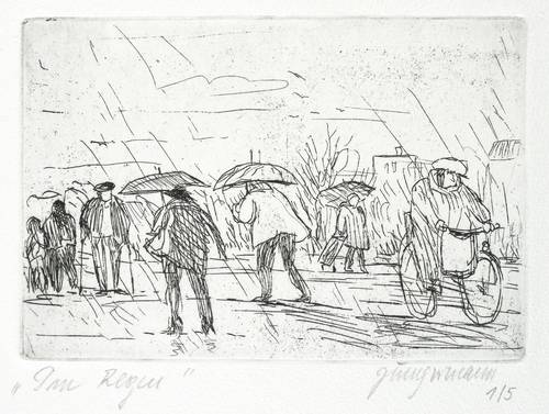 Jungermann, Ulrich -  -  - Im Regen