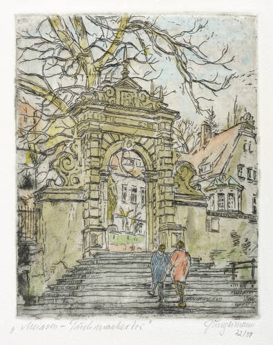 Jungermann, Ulrich -  -  - Meissen - Tuchmachertor