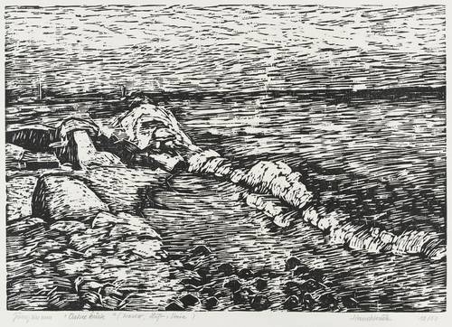 Jungermann, Ulrich -  -  - Ostseestrand (Wasser, Luft, Steine)
