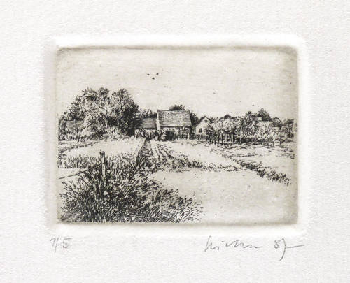 Richter, Gerenot -  -  - Lausitzer Dorf