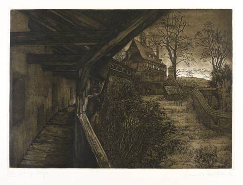 Richter, Gerenot -  -  - Schloss Burgk IV (Wehrgang)